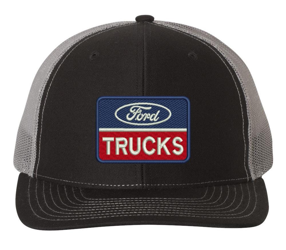 Ford Trucks Richardson 112 Mesh Snapback Cap Hat Embroidered Patch Retro 70s V8 $_12.JPG?set_id=880000500F main image 3