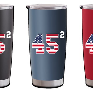 Trump 2024 Election MAGA 20 oz Stainless Steel Insulated Drink Tumbler