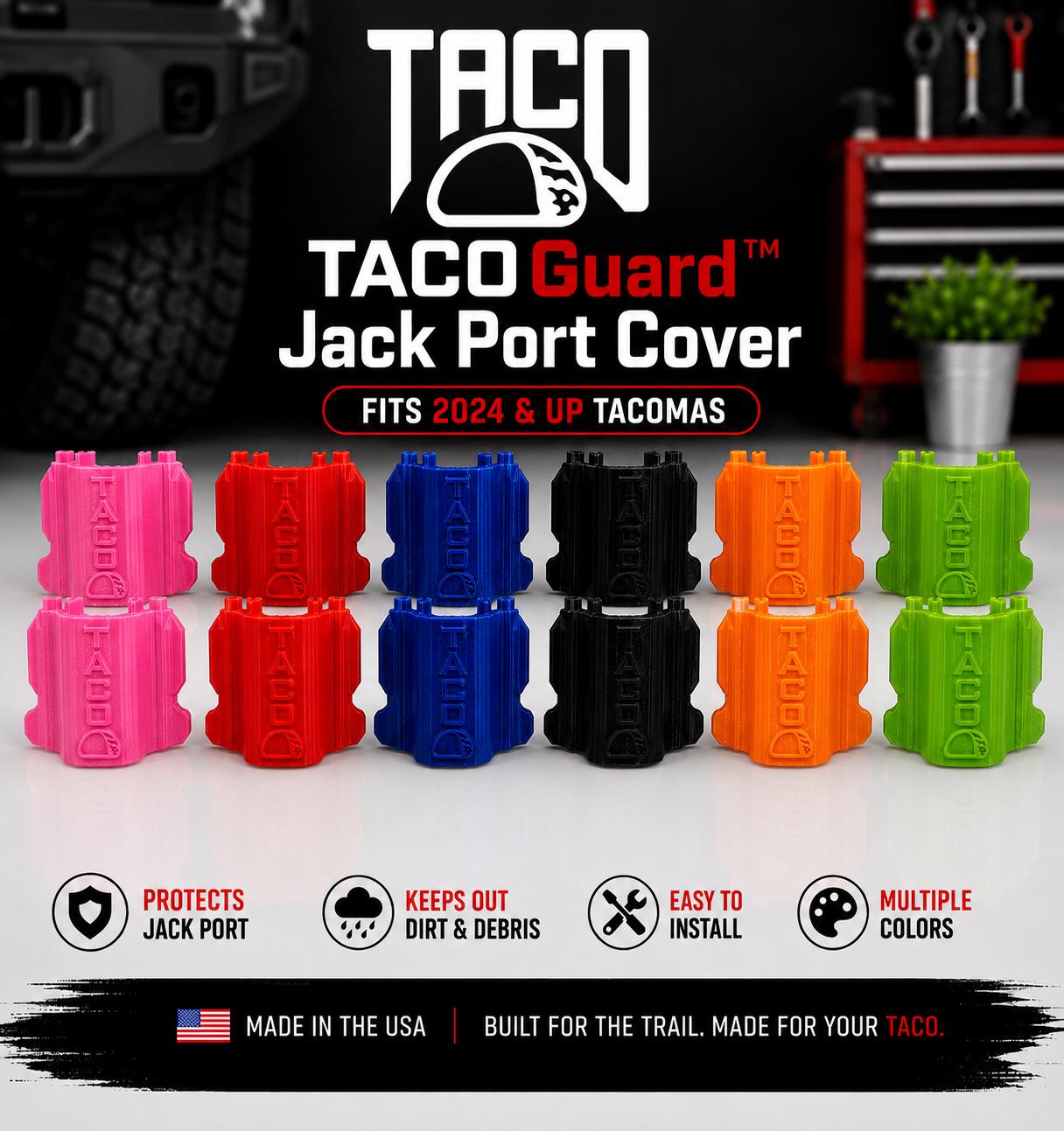 Tacoguard™ Jack Port Covers for 2024 - Currrent Tacoma 4th Gen. - Etsy