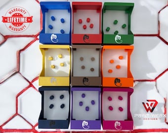 Magnetic Chameleon Feeder for screened enclosures.