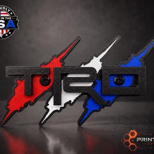 Emblema de parrilla Tri Color Splash EDITION AMERICA 250TH EDITION para Tacoma, Tundra, 4Runner, FJ Cruiser