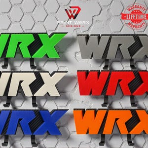 WRX Key Hanger – Premium 3D Printed Wall Mount | Multiple Colors | Carbon-Fiber Accent | Lifetime Warranty
