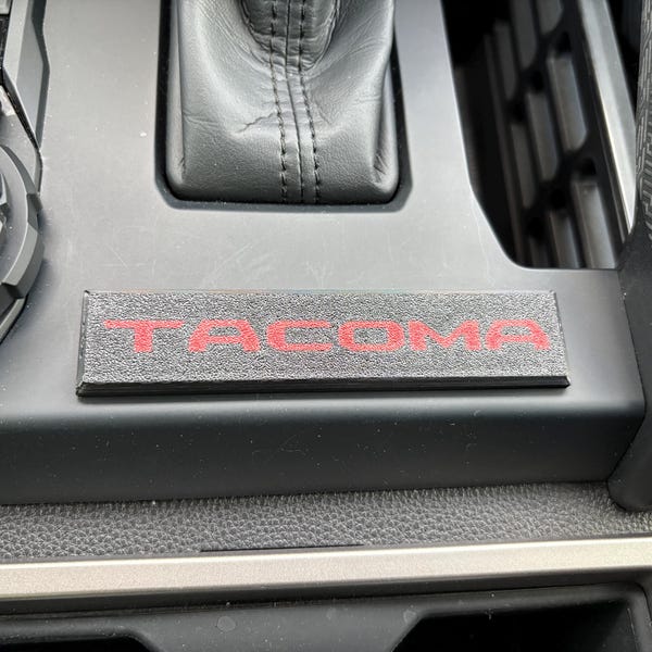 Poverty Switch - Button Cover for 2024-Present 4th gen Tacoma & 2025-Present 6th gen 4Runner (Multiple Colors and Variations)