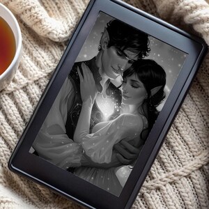 Rhysand and Feyre, Starfall Acotar, Kindle lock screen acotar, Kindle lock screens, Sarah J Maas, Téléchargement numérique, Cadeaux acotar