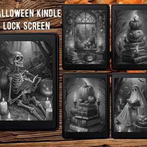 Kindle lock screen Halloween, Halloween lock screen for kindle, Cozy kindle lock screen, Fall kindle wallpaper