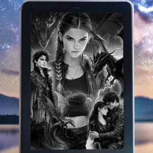 Fourth Wing Kindle lock screen custom, Custom lock screen, Kindle screensaver, Personalized kindle screen saver, Dragon fourth wing