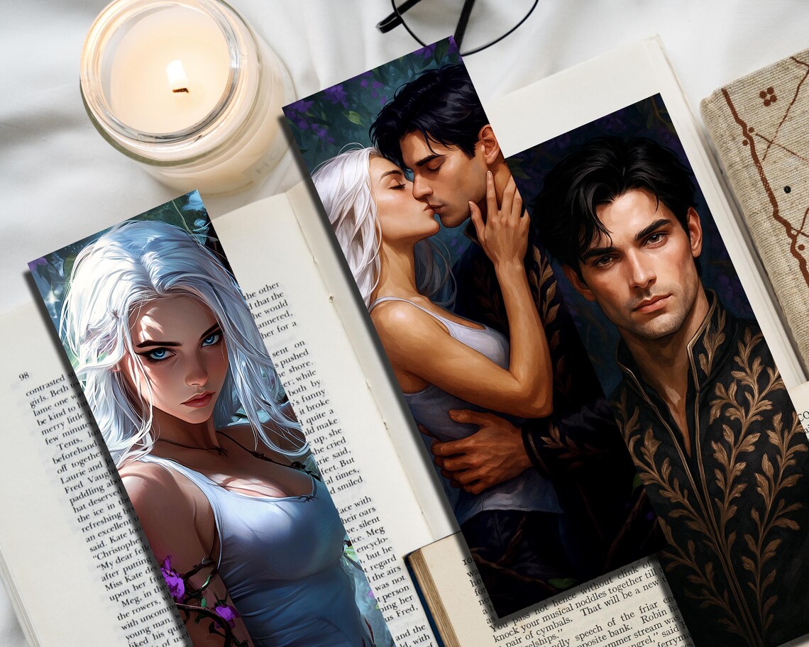 Rechless Bookmark Powerless Bookmark, Powerless Lauren Roberts Png Fan Art, Kai Azer ...