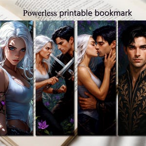 Powerless bookmark, Powerless Lauren Roberts png Fan art, Kai Azer powerless printable bookmark, Paedyn Gray bookmark png, Reckless
