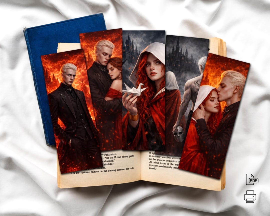 Manacled Book Mark, Alchemised Bookmark Printable, Dramione Fantasy ...