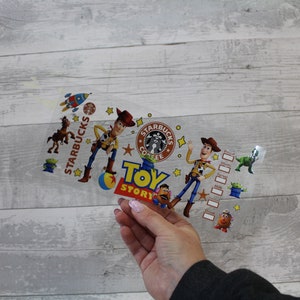 UV DTF Transfer Wrap - Craft Supplies - Decals - UK / Toy Story 667