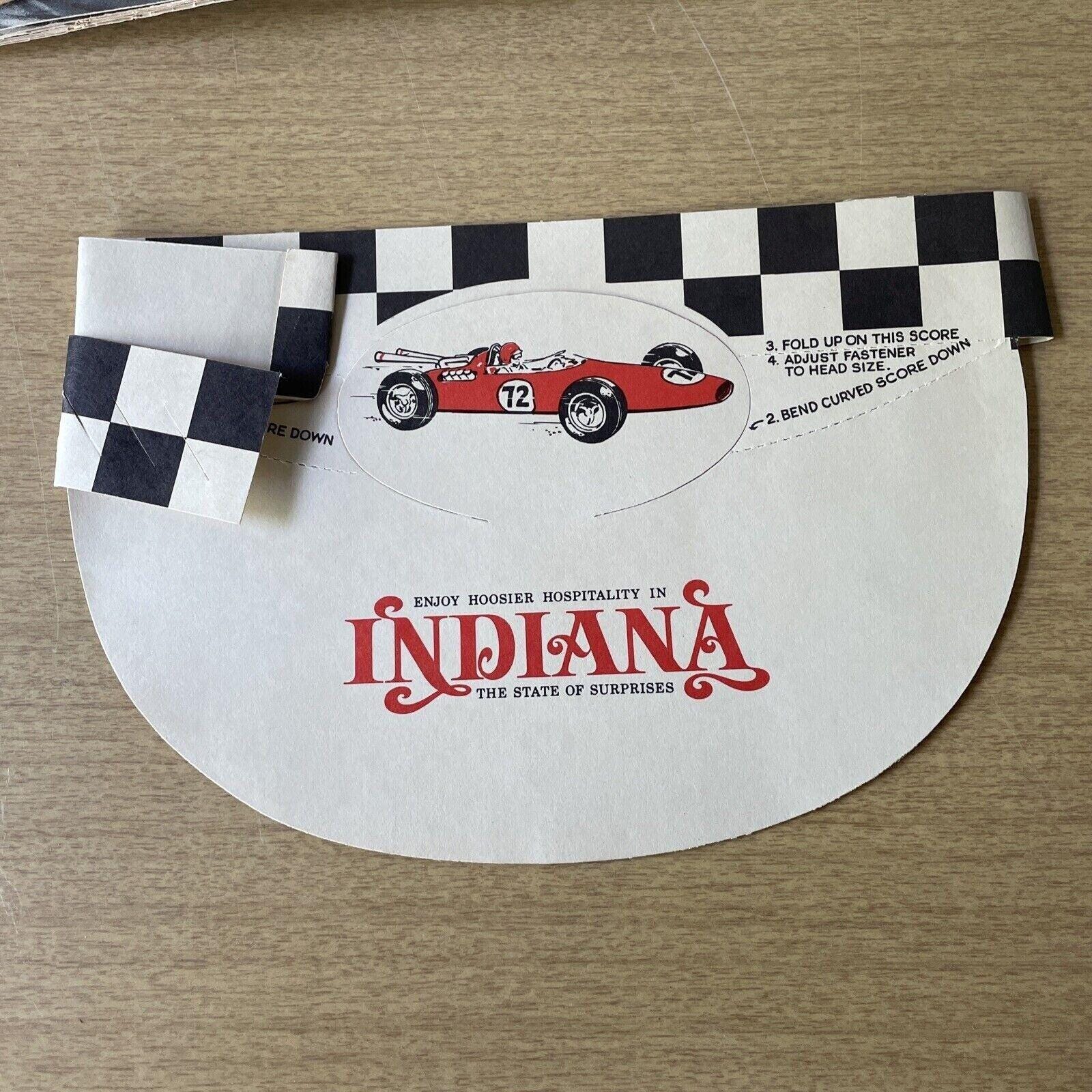 Vintage Indianapolis 500 Festival Program and Racing Sticker Lot 1960 4 Pieces