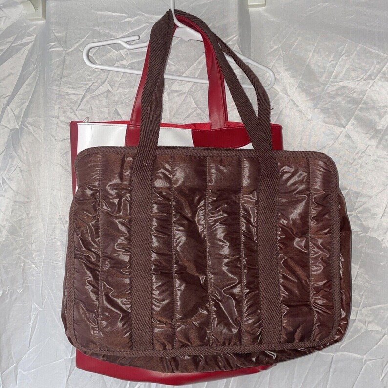 Vintage Two Women's Bag Lot With a Transversion Tote and a Jet Bag ...
