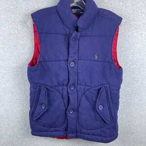 Vintage 90s Polo Ralph Lauren Insulated Puffer Vest Mens Small