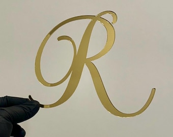 Acrylic Letters For Cake Charms | Custom Cake Charms | Cake Themes | Cake Decor | Wedding Cake | Anniversary | Wedding Table Letters