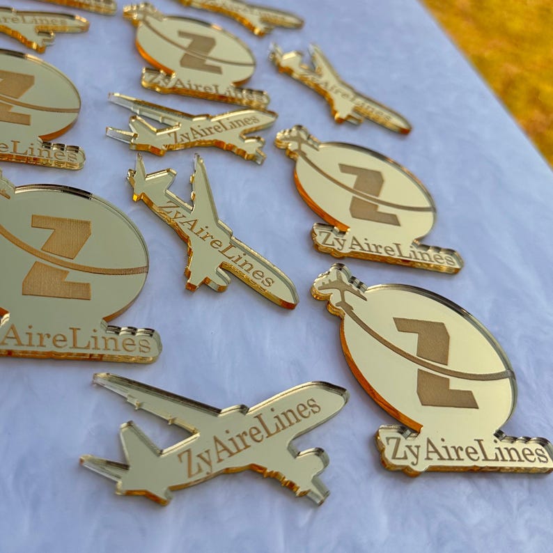 Baby Airline Theme Baby Shower | Airline Theme Cupcake Treat Toppers | Cloud Nine | Travel Destination Cake | Airline Express Cupcakes afbeelding 5