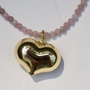Evelyn Necklace - Gold Heart