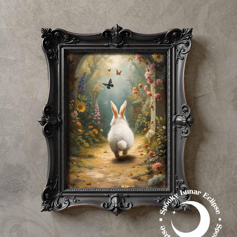 Follow The White Rabbit Etsy