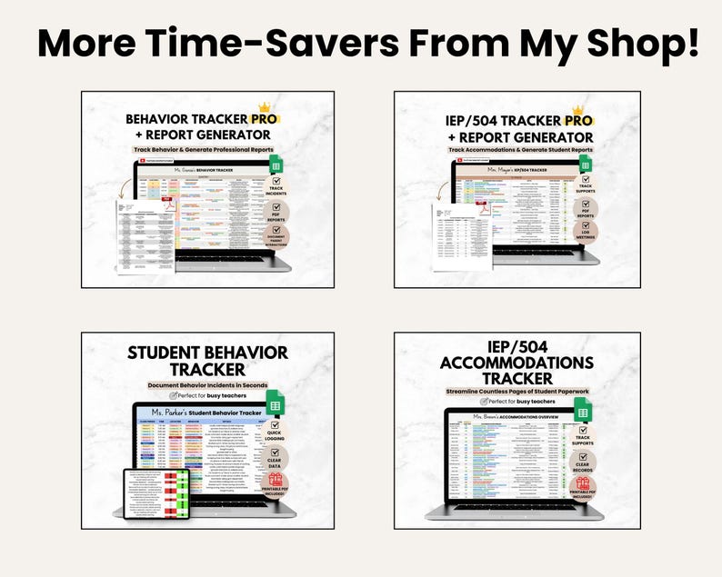 Digital Parent Communication Log for Teacher, Google Sheets Bookkeeping Template, Parent Call Log Spreadsheet Template, Planner for Teacher image 12