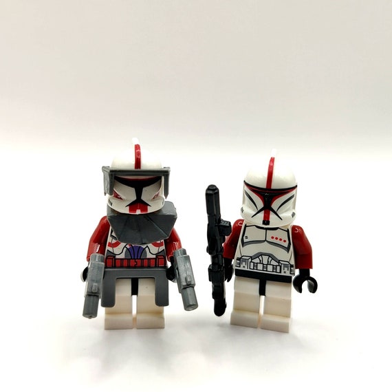 Buy Star Wars Clone Commander Fox and 1x Coruscant Clone Trooper Phase 1 Clone Wars Custom Minifigure Set of 2 CC 1010 Online in India Etsy