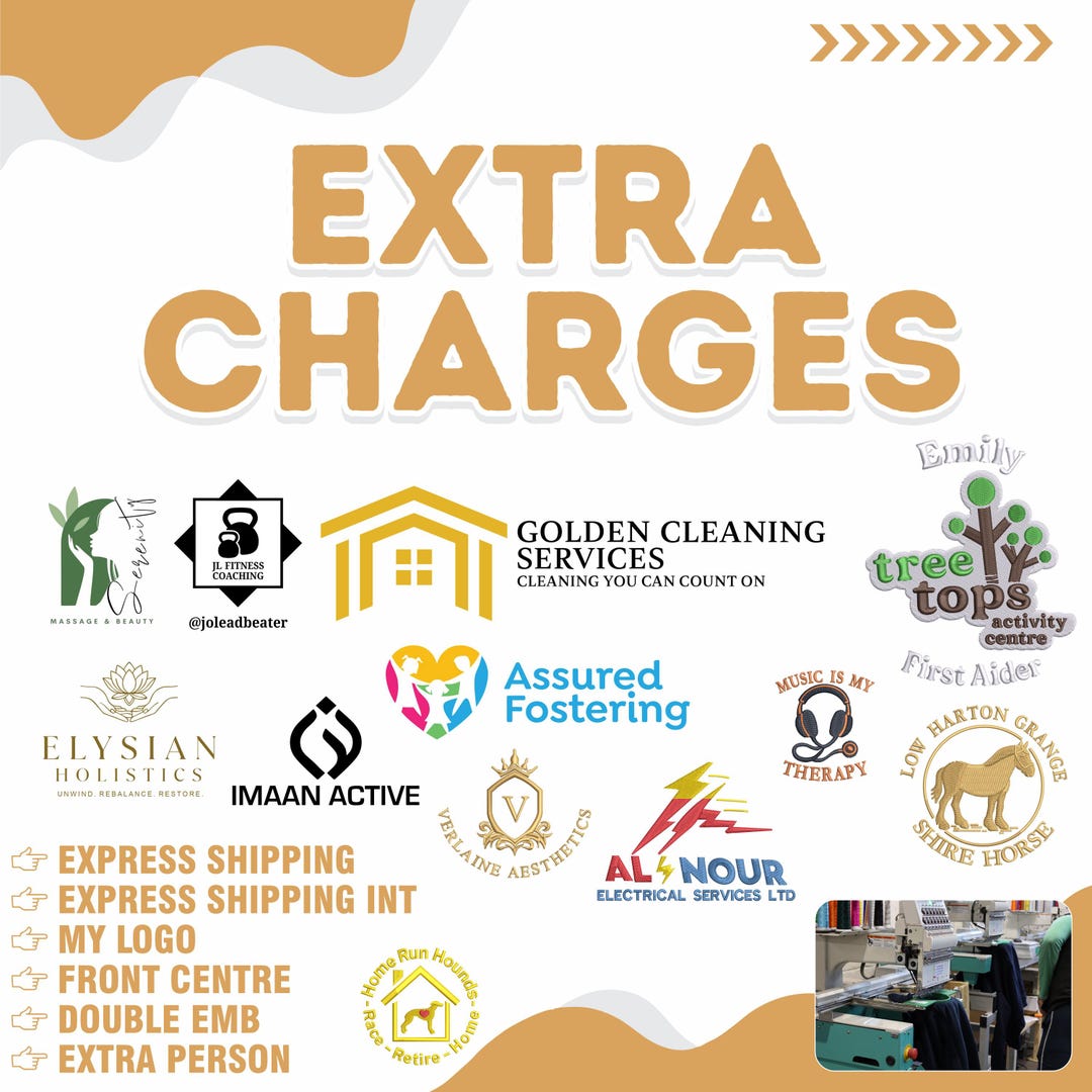 Extra Charges - Etsy