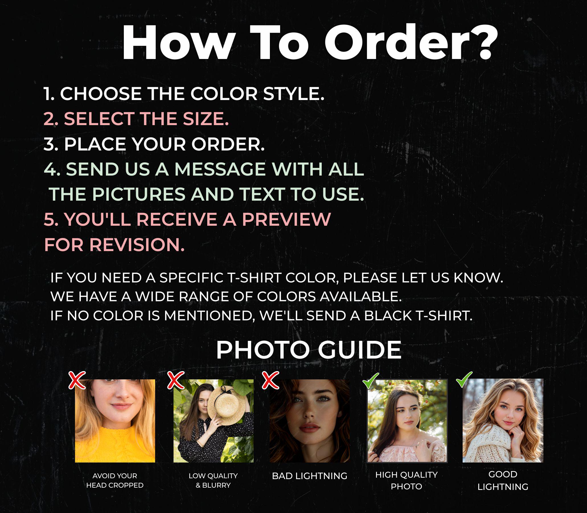 Custom Bootleg Photo T Shirts, Personalised Text Bootleg Shirt, 90s ...