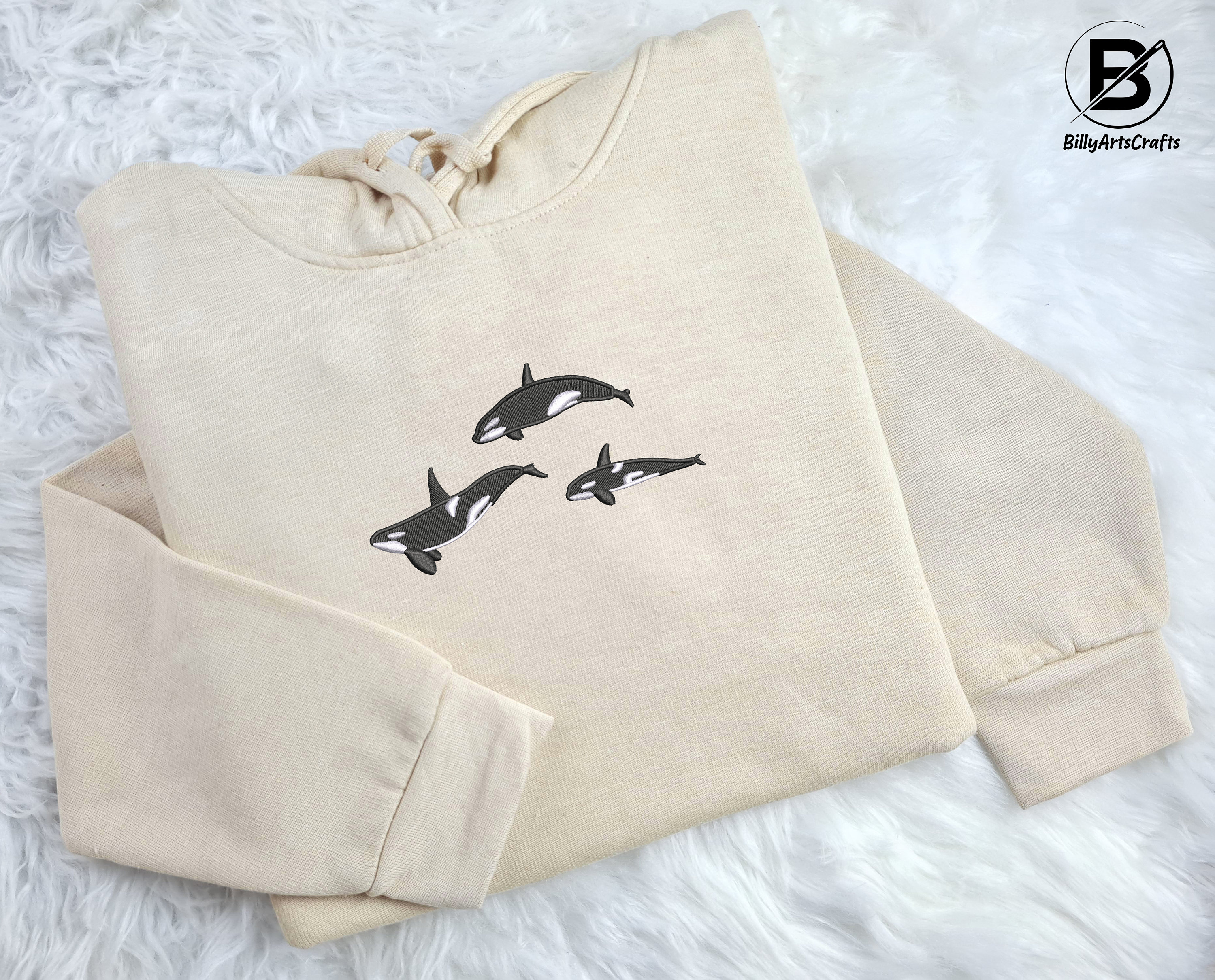 Orcazilla Wal Schwertwal Orca Hoodie - Lustiger Pullover Mit Orca Design