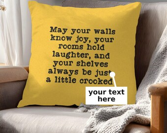 Personalized Quote Pillow | Custom Pillowcase | Personalized Throw Pillow | Create Your Own Design | Your Text Here Pillow Cover