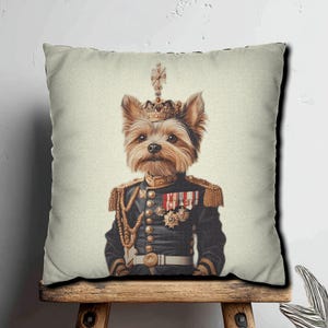 Yorkshire Terrier Lover&#39;s Gift, Yorkshire Terrier pillow cover, Throw Pillow case, Cushion Cover, Case only, Yorkshire Terrier painting