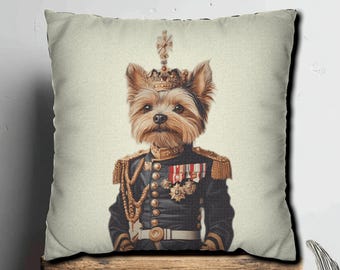 Yorkshire Terrier Lover&#39;s Gift, Yorkshire Terrier pillow cover, Throw Pillow case, Cushion Cover, Case only, Yorkshire Terrier painting