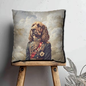 Cocker Spaniel Lover&#39;s Gift, Cocker Spaniel pillow cover, Throw Pillow case, Cushion Cover, Case only, Cocker Spaniel painting pillow