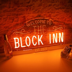 Insegna al neon personalizzata per pub: decorazioni LED personalizzate per bar