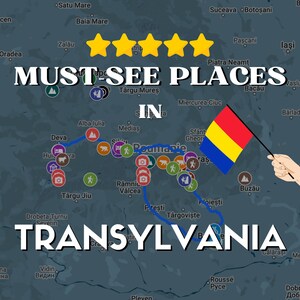 Guide Google Maps - Lieux à ne pas manquer en Transylvanie - Carte interactive +50 lieux incontournables + 1 itinéraire + BONUS