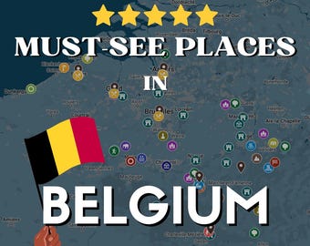 Google Maps Guide - Must-see places in Belgium Googles Maps- 60 places you must see + BONUS