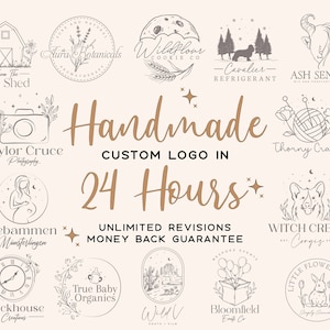 Hand-Drawn Custom Business Logo Design