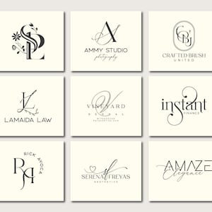 I Will Create Custom Logo Design for your Business | Professional Logo | Logo Maker | Photography logo |Logo Design Custom For Business
