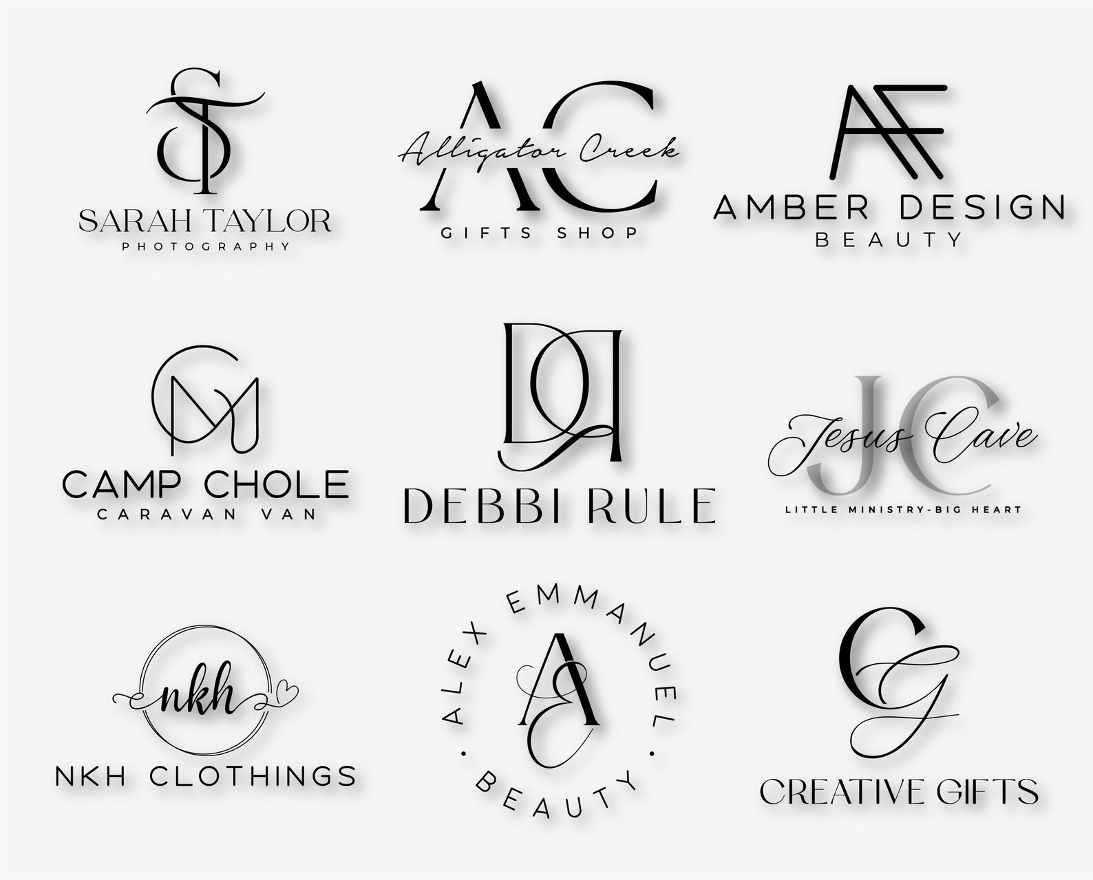 Professional Logo Design Reference: Professional Business Branding Kit Custom Logo Design