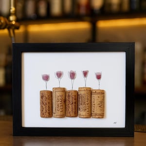 Kunstwerken van zeeglas, wijn van zeeglas, bar van zeeglas, woondecoratie van zeeglas, zeeglaswerk