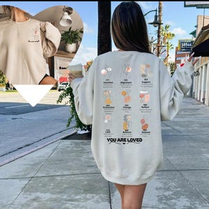 Felpa con numero angelico, regalo spirituale &quot;Sei amato&quot;