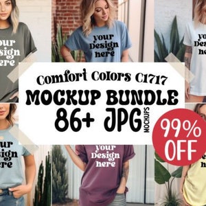 Gildan 5000 Mockup Bundle, G5000 New Shop Essentials Collection, Popular High-Quality Tee Shirt Mock-ups, New Shop Bundle.