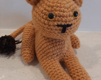 knitting tiger toy