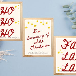 Christmas Print / Christmas Art Print / Christmas Wall Art / Christmas Home Decor / Holiday Print / Christmas Digital Art / Holiday Wall Art