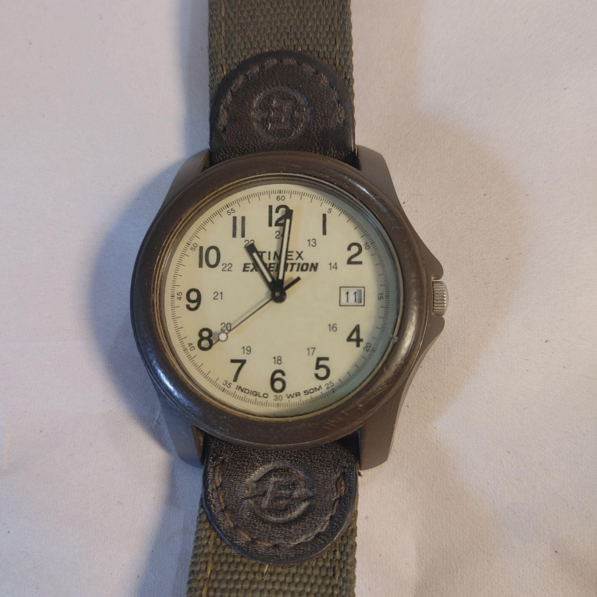 Green Timex Watch