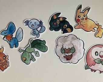 Pokemon stickers