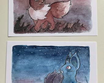 Pokemon postcards