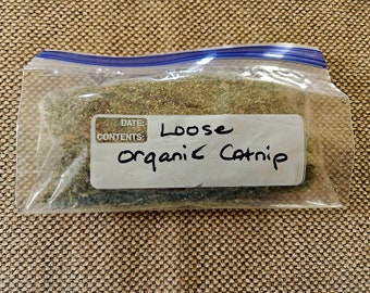 Loose Bagged Organic Catnip