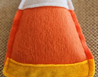 CANDY CORN Catnip Toy