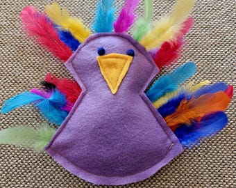 FEATHER BRAIN Catnip Toy