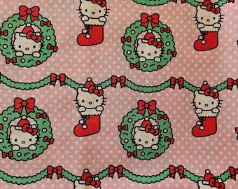 HELLO KITTY with WREATH Catnip Blanket