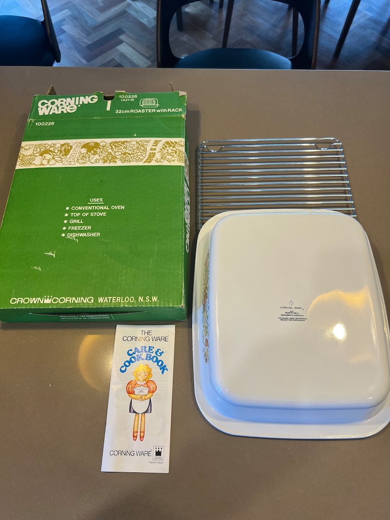 NEW Rare Vintage Corningware A21 Roaster Spice O Life, Le Romarin ...