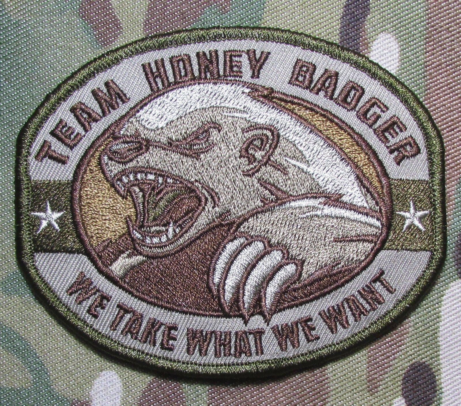 Buckup Tactical Morale Patch Hook Honey Badger Patches 3.25 Etsy